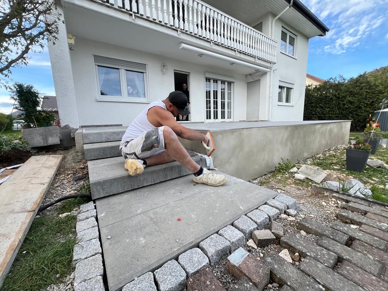 Pflasterarbeiten Einfahrt Stockach Bodensee – Rustemaj Dienstleistungen